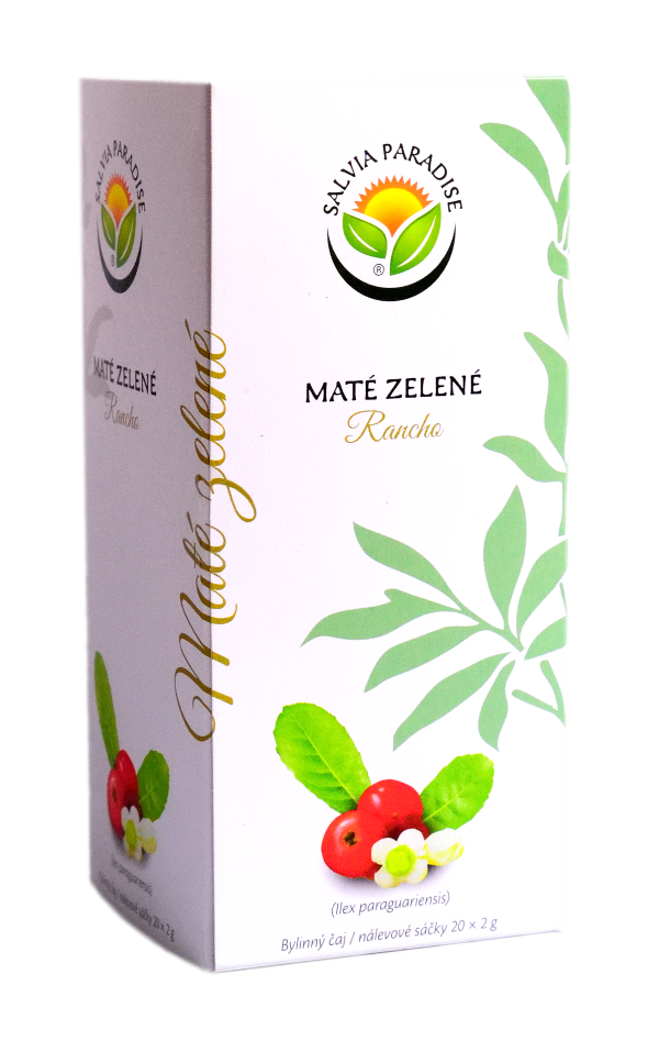 Maté zelené - Rancho - nálevové sáčky 20x2g Salvia Paradise