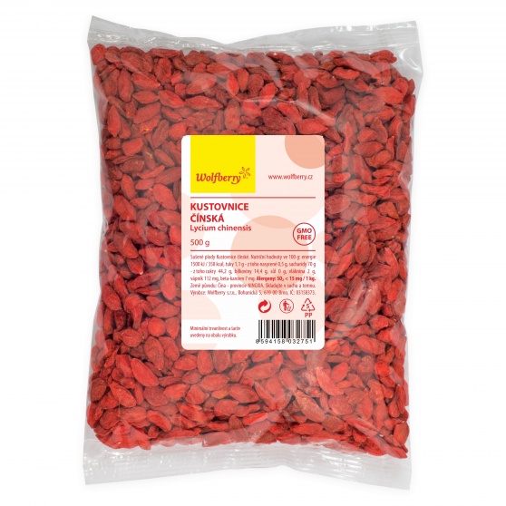 Wolfberry Goji Kustovnice čínská 500g