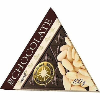 The Chocolate - Hořká čokoláda s mandlemi 100g