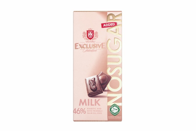 Taitau Exclusive Selection - Čokoláda mléčná bez přidaného cukru se sladidlem erythritol
