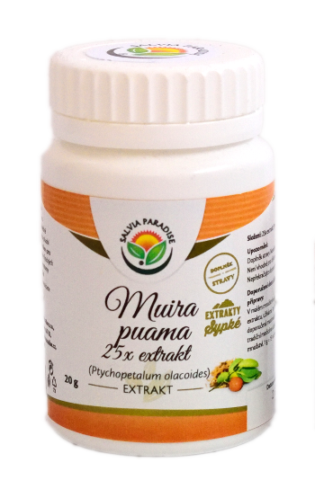 Muira puama - 25x extrakt 20g Salvia Paradise