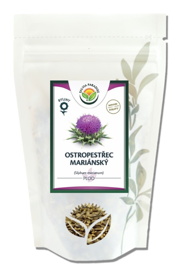 Ostropestřec mariánský - plod celý 100g Salvia Paradise