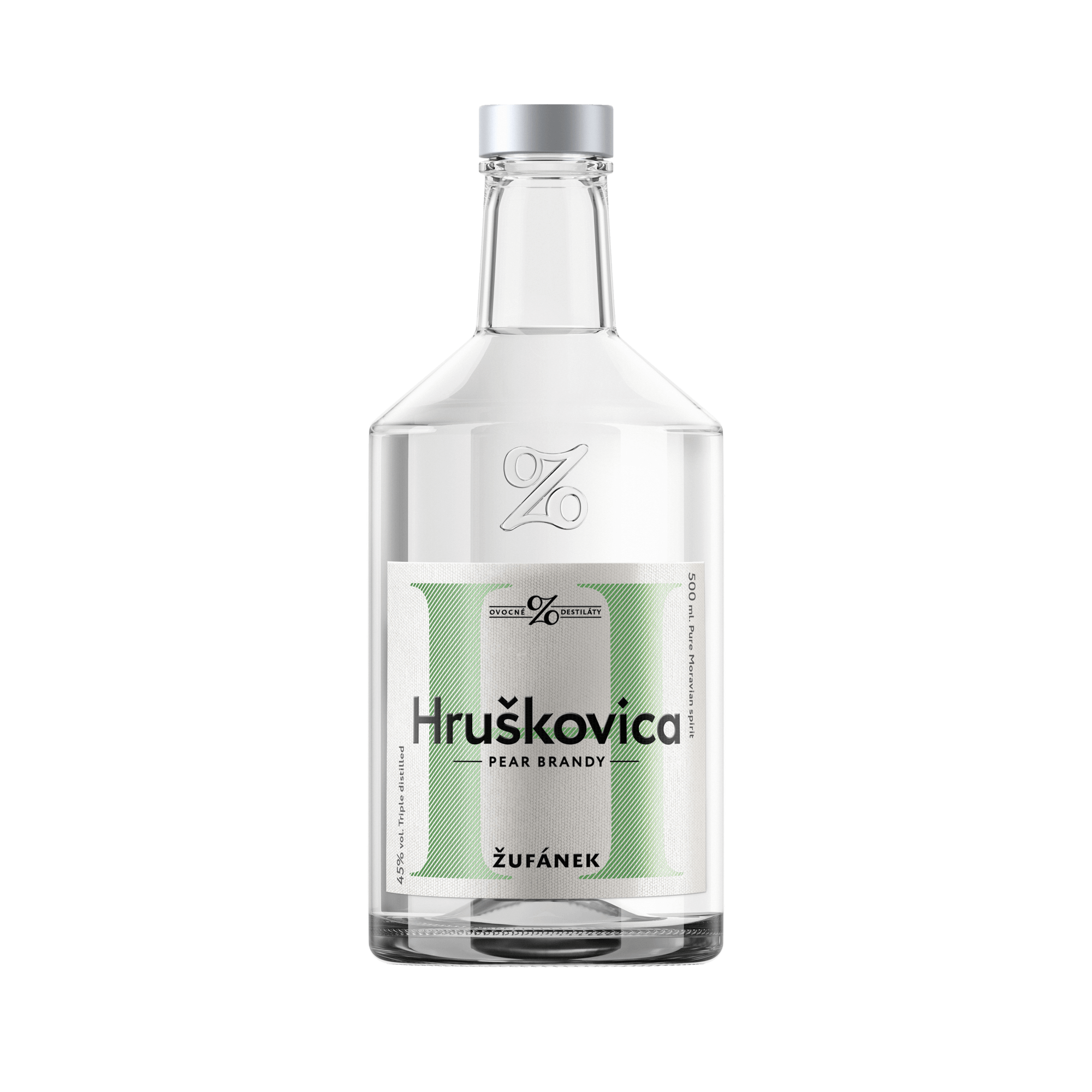Žufánek Hruškovice 45% 0,5 l (holá láhev)