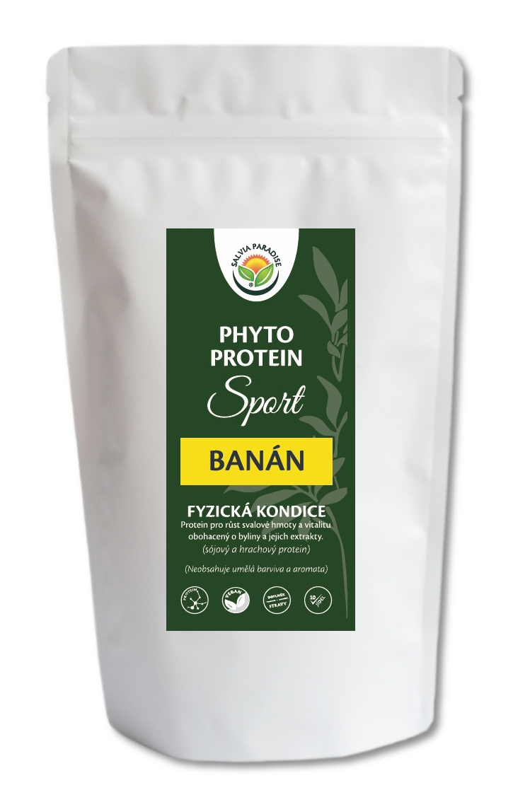 Salvia Paradise Phyto Protein Sport - banán 300 g