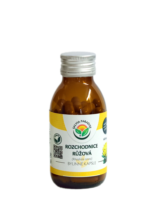 Rozchodnice růžová - Rhodiola kapsle 60ks Salvia Paradise