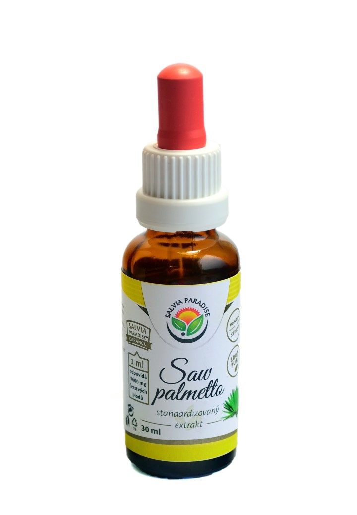 Saw palmetto standardizovaný extrakt 30ml Salvia Paradise