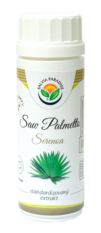 Saw palmetto standardizovaný extrakt kapsle 60ks Salvia Paradise