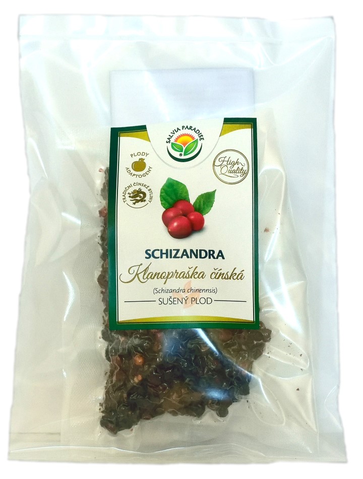 Schizandra čínská plod HQ - balení 10x100g Salvia Paradise