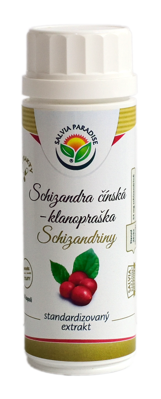 Schizandra standardizovaný extrakt kapsle 60ks Salvia Paradise
