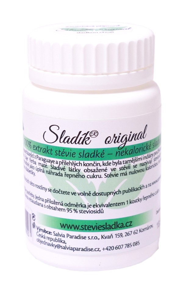 Sladík 100% extrakt stévie sladké 20g Salvia Paradise