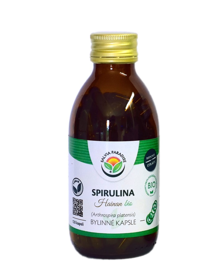 BIO Spirulina kapsle - 60ks Salvia Paradise