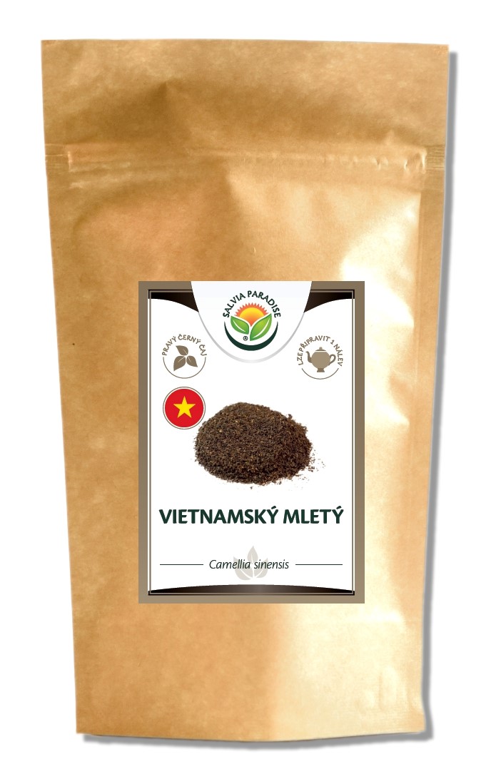 Čaj Vietnamský mletý - černý čaj 400g Salvia Paradise