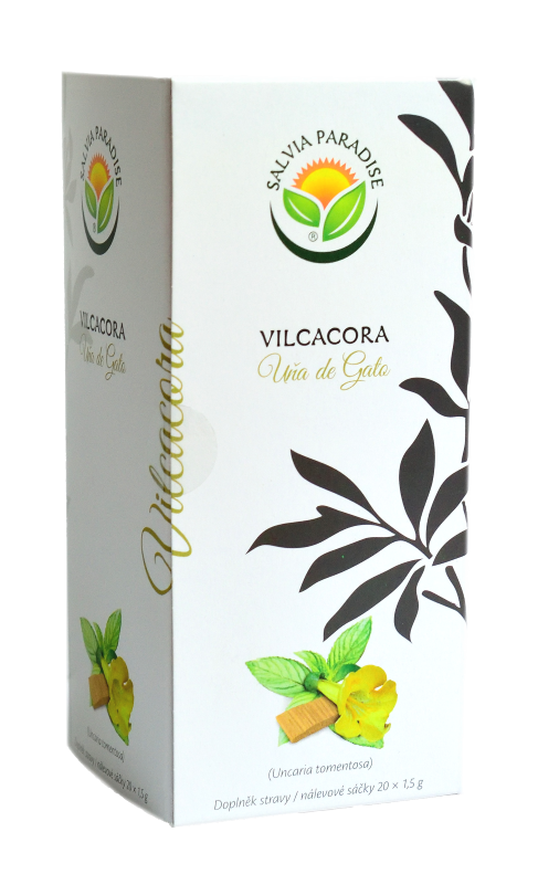 Vilcacora - Uňa de Gato - nálevové sáčky 20x1,5g Salvia Paradise