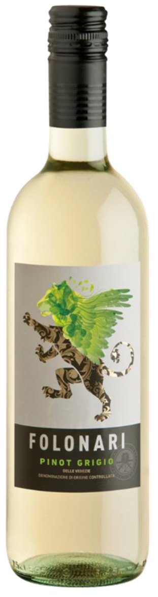 FOLONARI LION Pinot Grigio delle Venezie DOC 2021 0,75l (holá láhev)