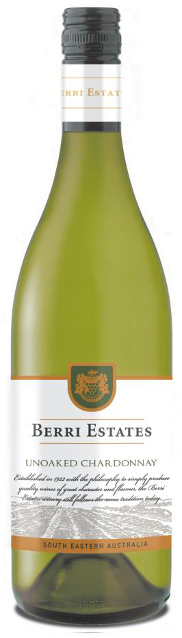 Berri Estates Chardonnay 12,5% 0,75l (holá láhev)