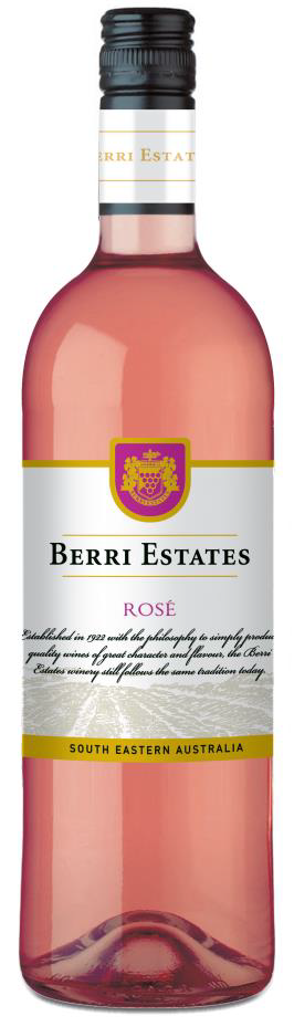 Berri Estates Rose 2016 12% 0,75l (holá láhev)