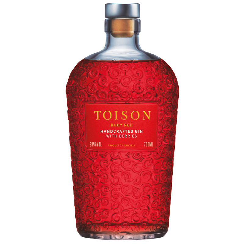 Gin Toison Ruby Red 38% 0,7 l (holá láhev)