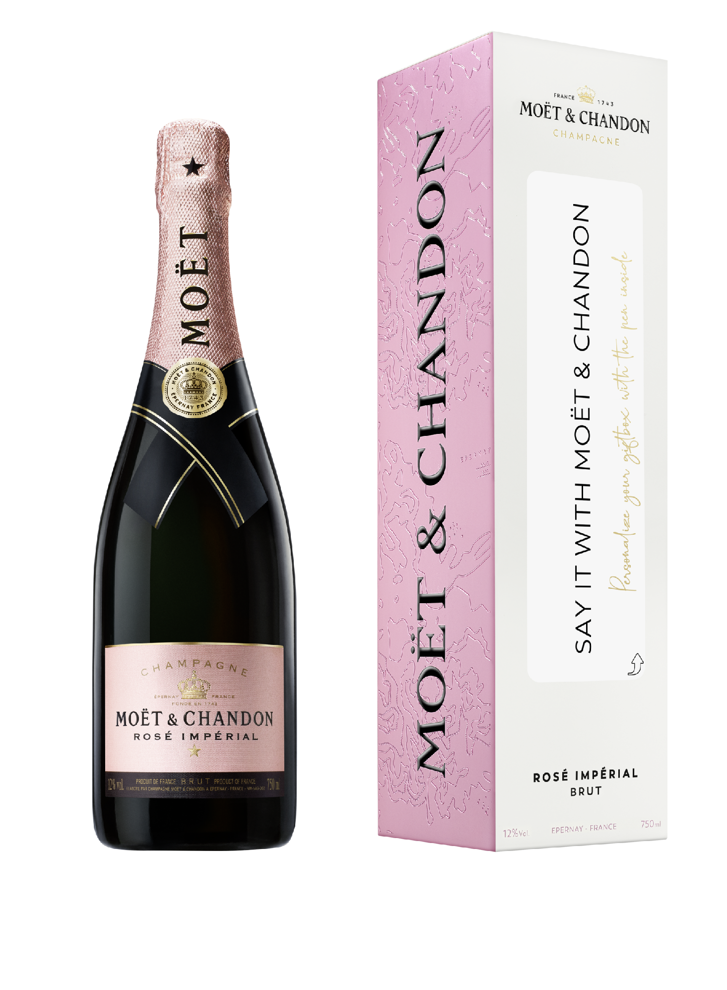 Moët & Chandon Rosé Imperial 12% obj. 0,75 l