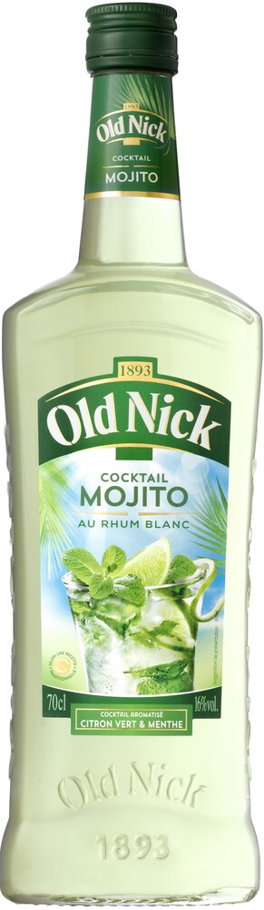 Old Nick Mojito Cocktail 16% 0,7 l (holá láhev)