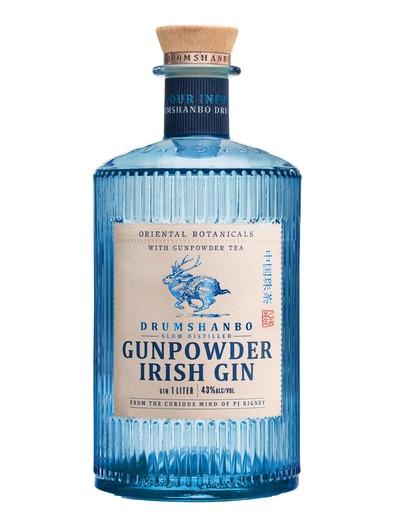 Drumshanbo Gunpowder Irish Gin 43% 1 l (holá láhev)