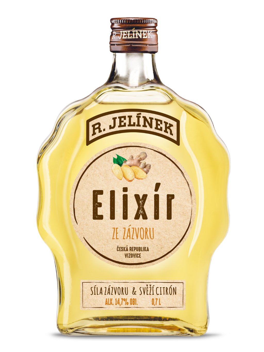 Elixír ze Zázvoru 0,7l 14,7%