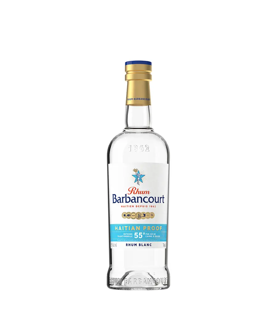 Barbancourt Haitian Proof White 55% 0,7 l (holá láhev)
