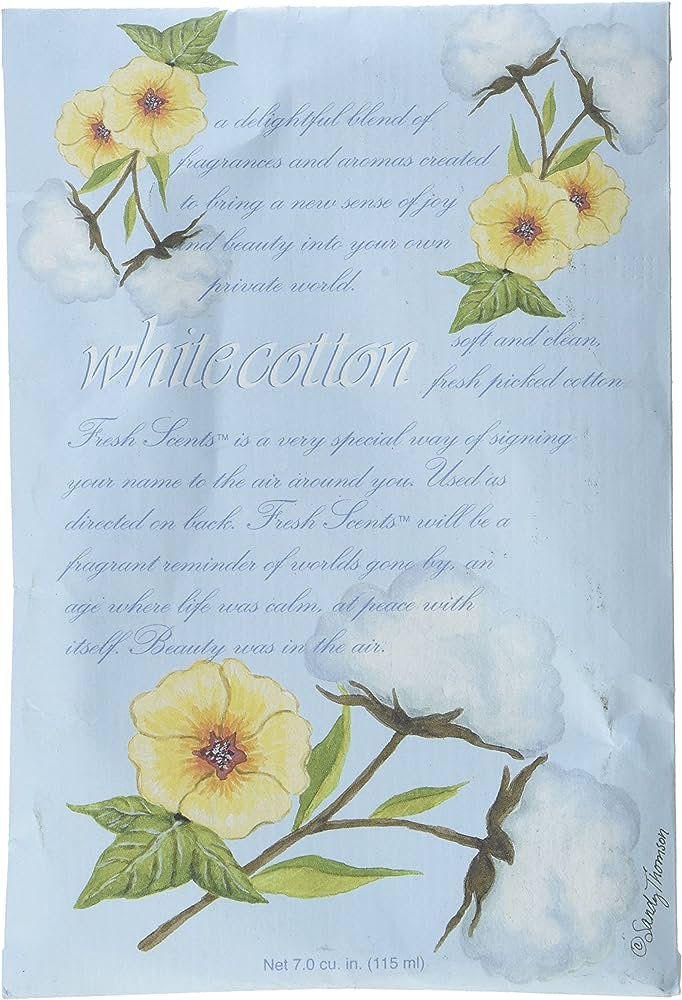 Willow Brooks Vonný sáček Willow Brook - White Cotton - Čisté prádlo 115ml