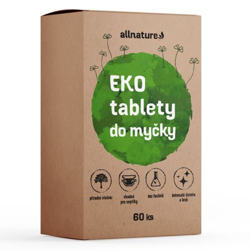 Allnature EKO tablety do myčky 60 tablet