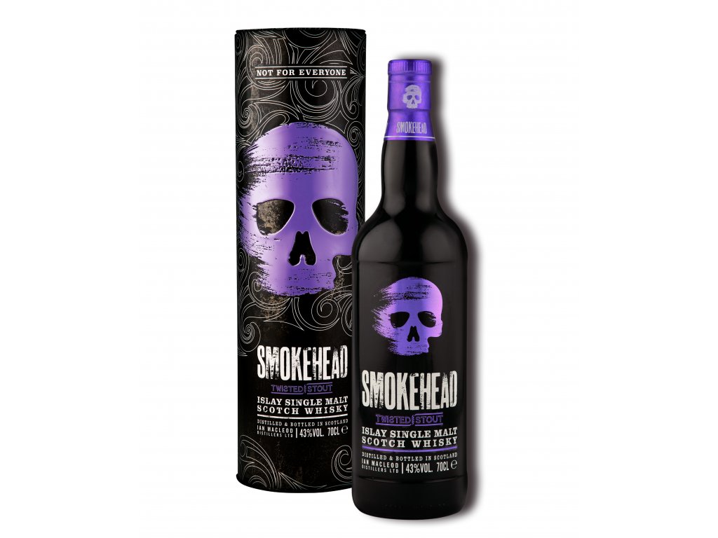 Whisky Smokehead Twisted Stout 43% 0,7l (tuba)