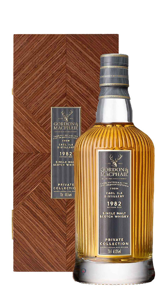 Whisky Caol Ila Gordon MacPhails 1982 40YO 49,5% 0,7 l (dřevěná kazeta)