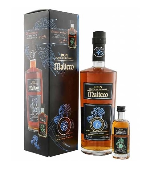 Malteco 10yo + 15yo MINI 40% 0,7l (karton)