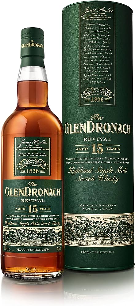 Glendronach 15yo Revival 46% 0,7l (tuba)