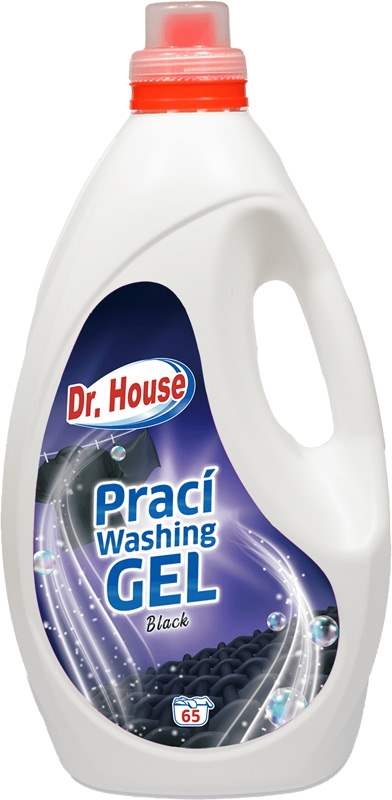Dr House Dr.House Gel na praní Black - 71 pracích dávek 4,3l