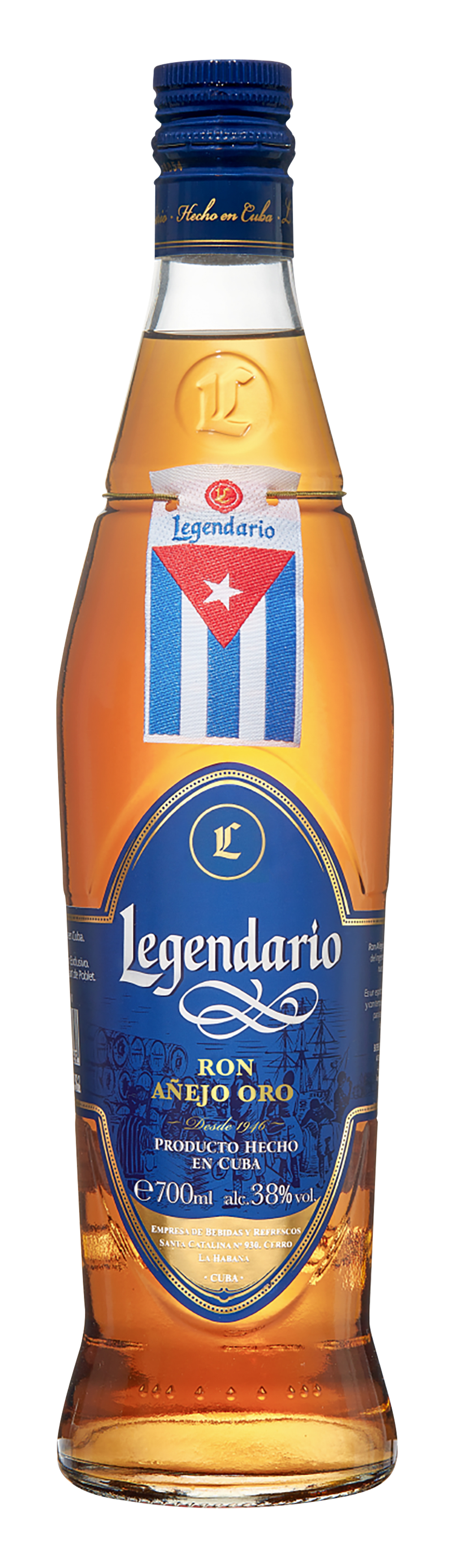 Legendario Anejo Oro 38% 0,7 l (holá láhev)