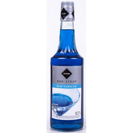 Rioba sirup Blue Curacao 0,7l