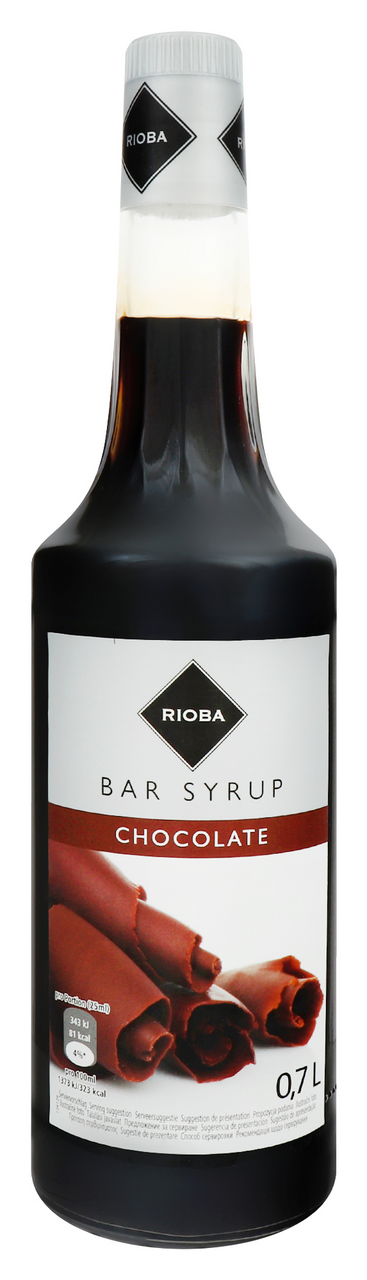 Rioba sirup Chocolate - čokoládový sirup 0,7l