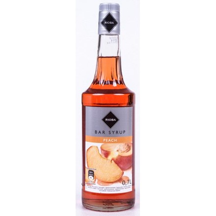 Rioba sirup Peach - broskvový sirup 0,7l