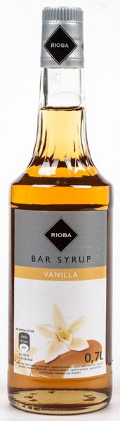 Rioba sirup Vanilla - vanilkový sirup 0,7l
