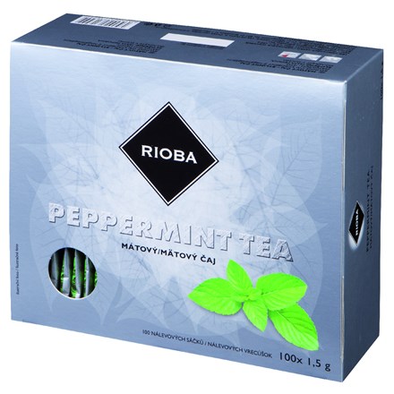 ČAJ Rioba Peppermint - mátový čaj 100x1,5g