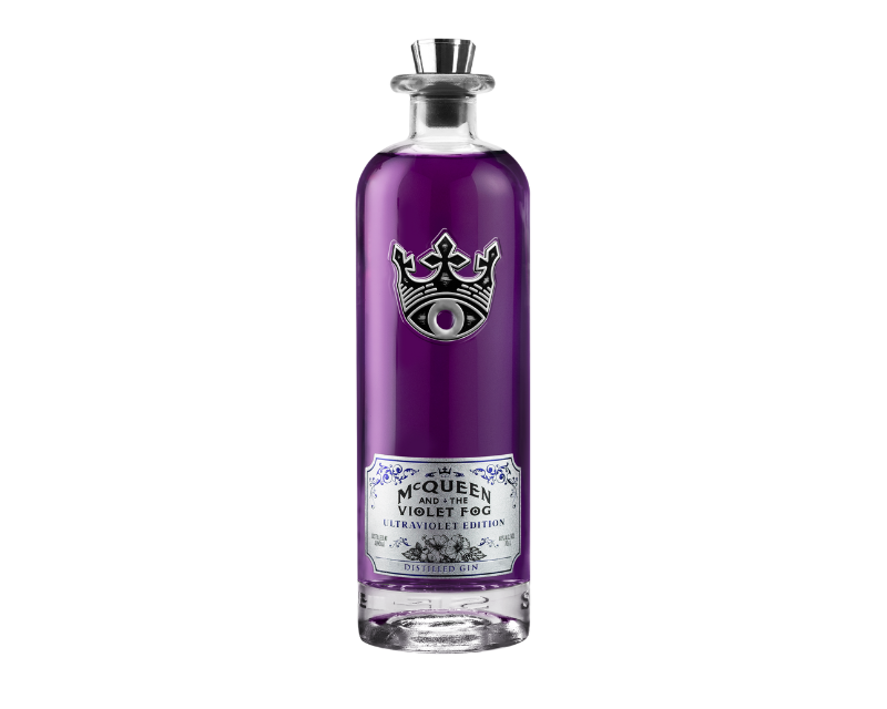 GIN McQueen and Violet Fog Ultraviolet 40% 0,7l (holá láhev)