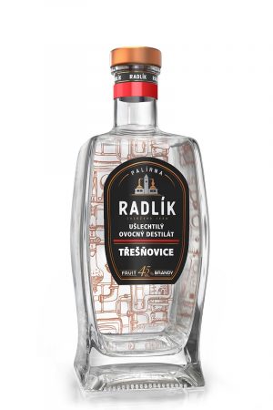 Radlík Třešňovice 45% 0,5l (holá láhev)