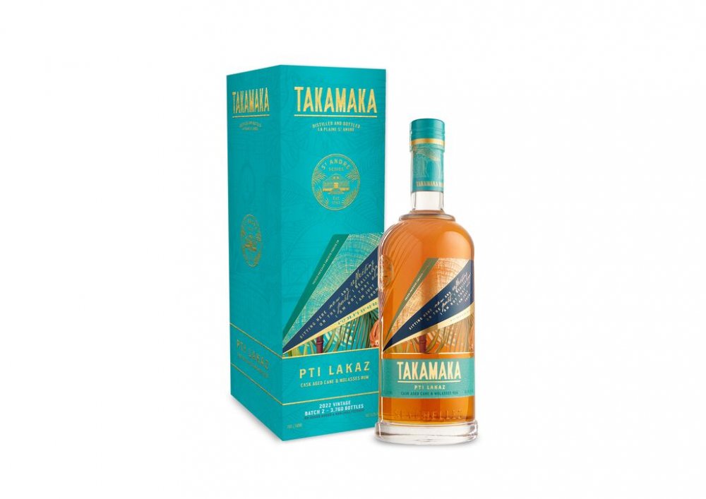 Takamaka Rum Pti Lakaz batch #2 45,1% 0,7l (karton)