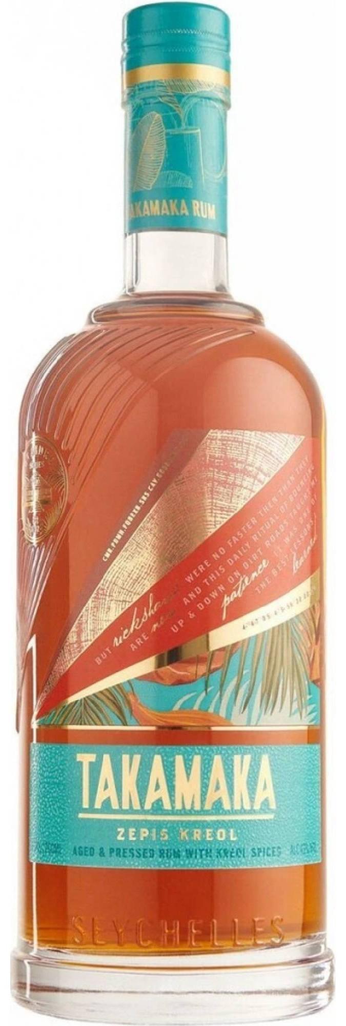 Takamaka Rum Zepis Kreol 43% 0,7l