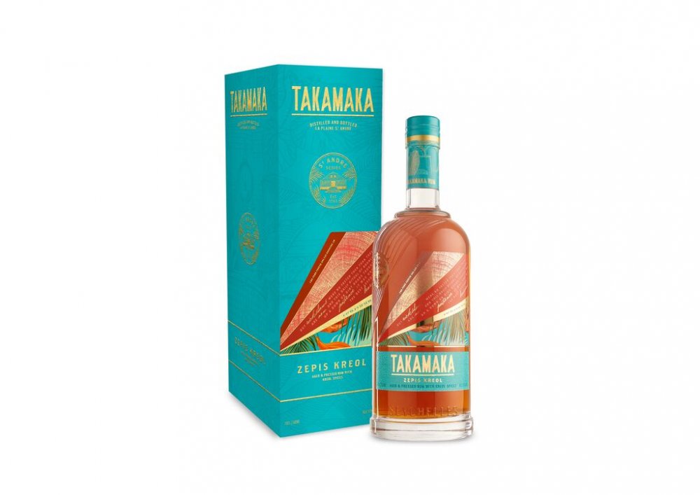 Takamaka Rum Zepis Kreol 43% 0,7l (karton)