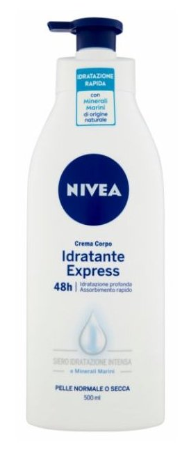 Nivea výživné tělové mléko Nivea Idratante Express 500 ml