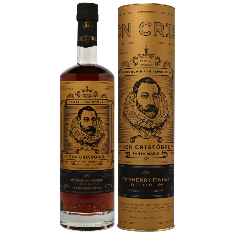 Cristobal Santa Maria PX Sherry Finish 43% 0,7 l (tuba)