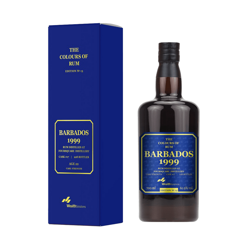 The Colours of Rum Barbados 1999 22YO Foursquare Edition NO 13 61,9% 0,7l (karton)