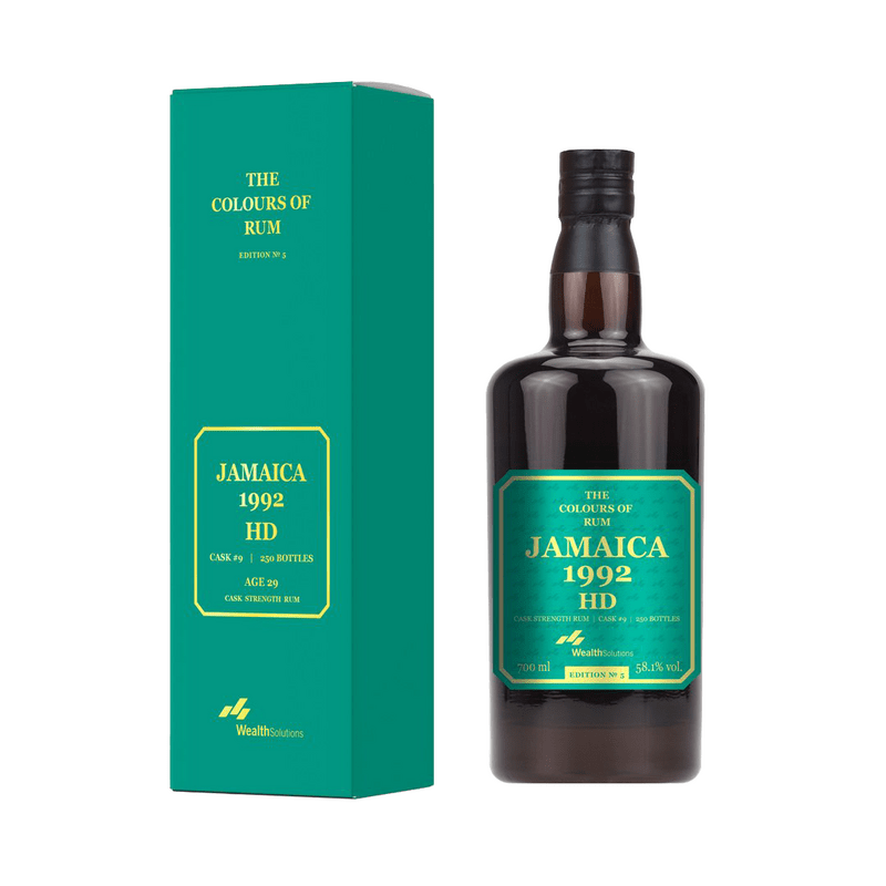 The Colours of Rum Jamaica 1992 29YO HD Edition NO 5 58,1% 0,7l (karton)