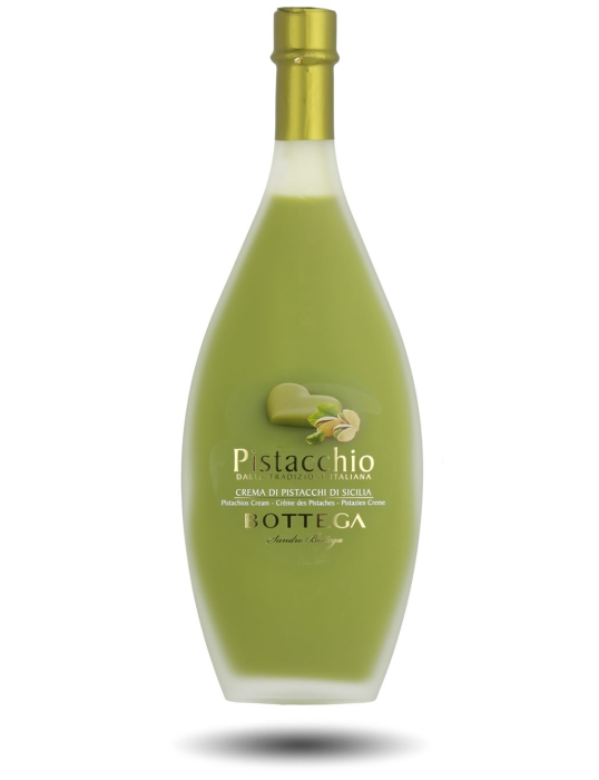 Bottega Liquore Pistacchio Cream - krémový pistáciový likér 17% 0,5l (holá láhev)