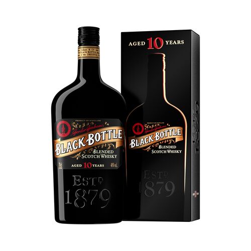 Whisky Black Bottle Blended 10YO 40% 0,7 l (karton)